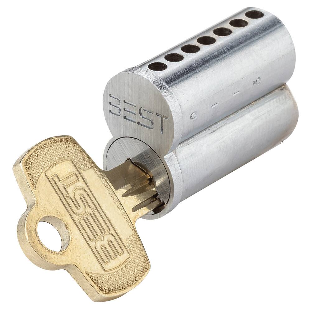 Cylinders, Type: Mortise , Keying: Less Core , Number of Pins: 7  MPN:IC7 4PK