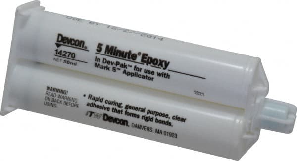 Two-Part Epoxy: 2 oz, Cartridge Adhesive MPN:14270