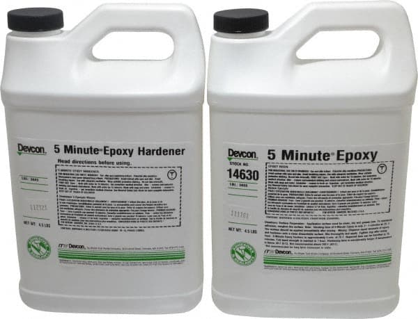 Two-Part Epoxy: 9 lb, Bottle Adhesive MPN:14630