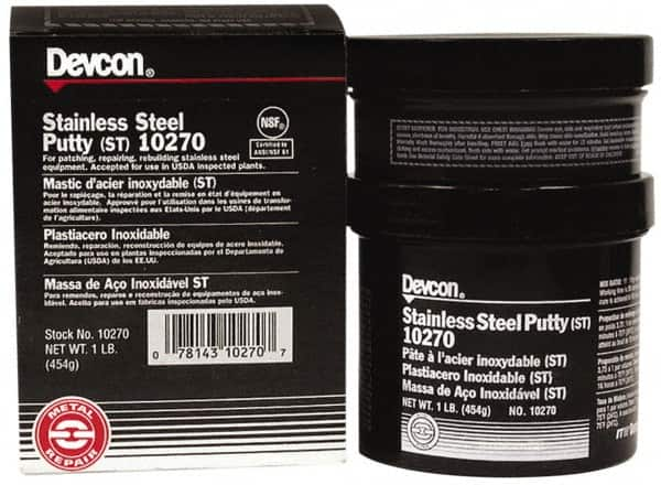 Putty: 1 lb Kit, Gray, Epoxy Resin MPN:10270