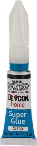 Adhesive Glue: 0.07 oz Tube, Clear MPN:29045