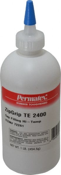 Adhesive Glue: 1 lb Bottle, Clear MPN:72261