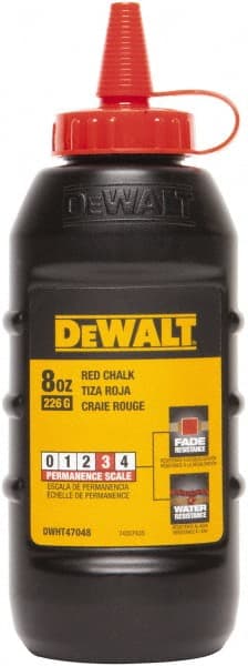 DeWalt 8 oz Red Chalk Refill: MPN:DWHT47048L