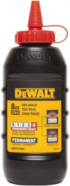 8 oz Permanent Red Chalk Refill MPN:DWHT47069L