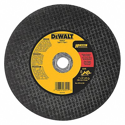 Metal Abrasive Blade 7x1/8 MPN:DW3511