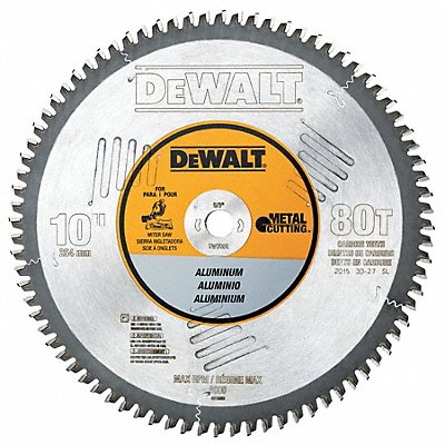 Circular Saw Blade Blade Dia 10 in. MPN:DW7665