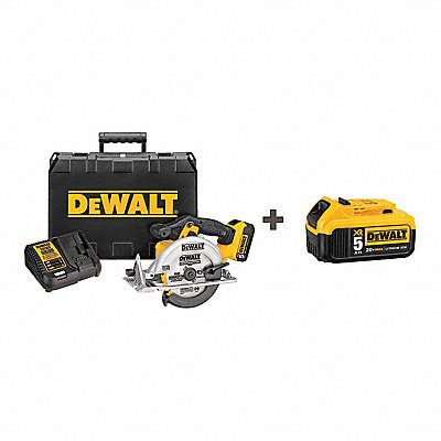 Cordless Circular Saw Kit 20.0V MPN:DCS391P1/ DCB205