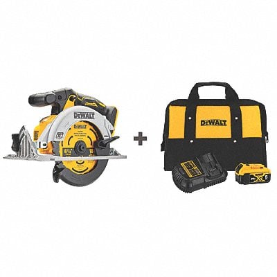 Circular Saw Cordless Blade 6 1/2 in MPN:DCS565B/DCB205CK