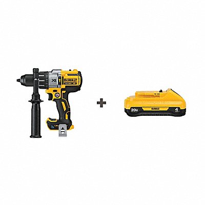 Cordless Hammer Drill 20V DC Battery MPN:DCD997CB/DCB240