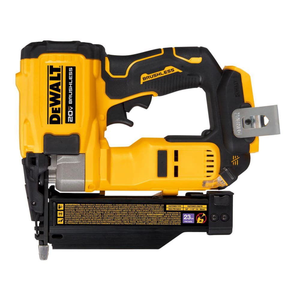 Cordless Finish Nailer: 20V, 5/8 to 1-1/2