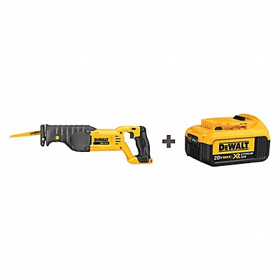 Cordless Recip Saw Kit 3000 SPM 20VDC MPN:DCS380B/DCB240