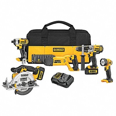 Cordless Combination Kit 5 Tools 20V DC MPN:DCK592L2