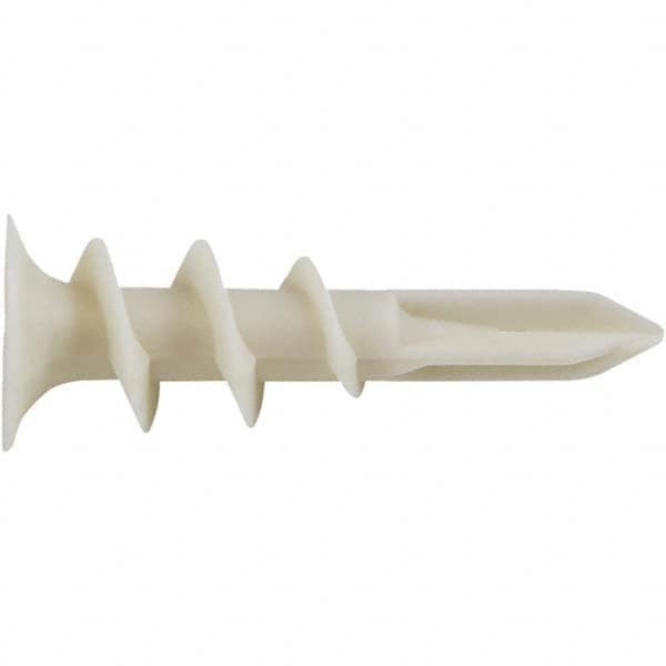 Drywall & Hollow Wall Anchors, Number Of Pieces: 50 , Overall Length (Inch): 1-5/16 , Anchor Material: Nylon , Minimum Thickness (Inch): 3/8  MPN:02367-PWR