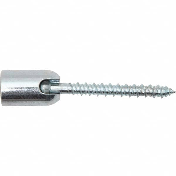 Threaded Rod Anchors, Mount Type: Vertical (End-Drilled) , Ultimate Pullout: 1470 , Head Type: Swivel , Length Under Head: 2 in , Diameter (Inch): 3/8  MPN:PFM2281100