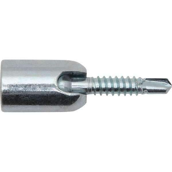 Threaded Rod Anchors, Mount Type: Vertical (End-Drilled) , Ultimate Pullout: 1130 , Head Type: Swivel , Length Under Head: 1 in , Diameter (Inch): 3/8  MPN:PFM2281150