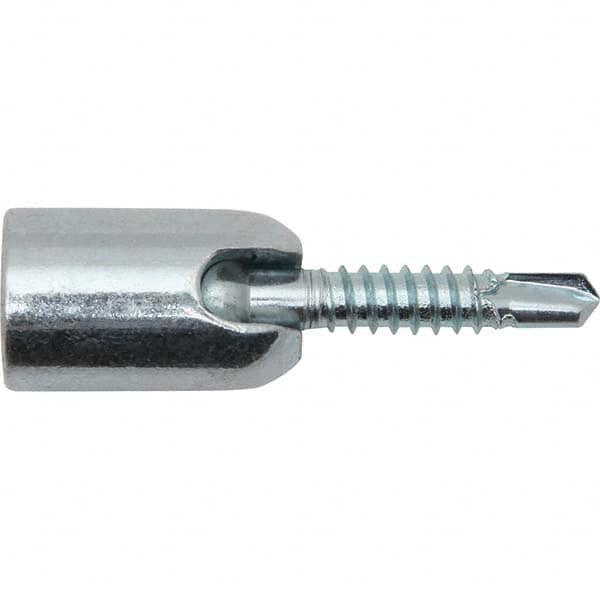 Threaded Rod Anchors, Mount Type: Vertical (End-Drilled) , Ultimate Pullout: 1130 , Head Type: Swivel , Length Under Head: 1-3/4 in , Diameter (Inch): 3/8  MPN:PFM2281200