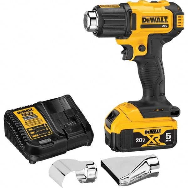 DeWalt Cordless Heat Gun: 5 to 7 CFM MPN:DCE530P1