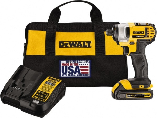 Cordless Impact Driver: 20V, 1/4