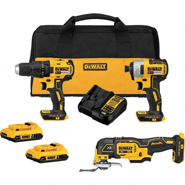 Cordless Tool Combination Kit: 20V MPN:DCK379D2