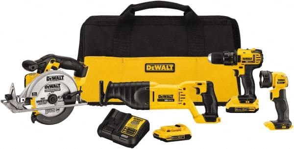 Cordless Tool Combination Kit: 20V MPN:DCK423D2