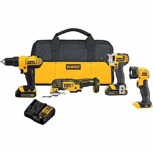 Cordless Tool Combination Kit: 20V MPN:DCK444C2