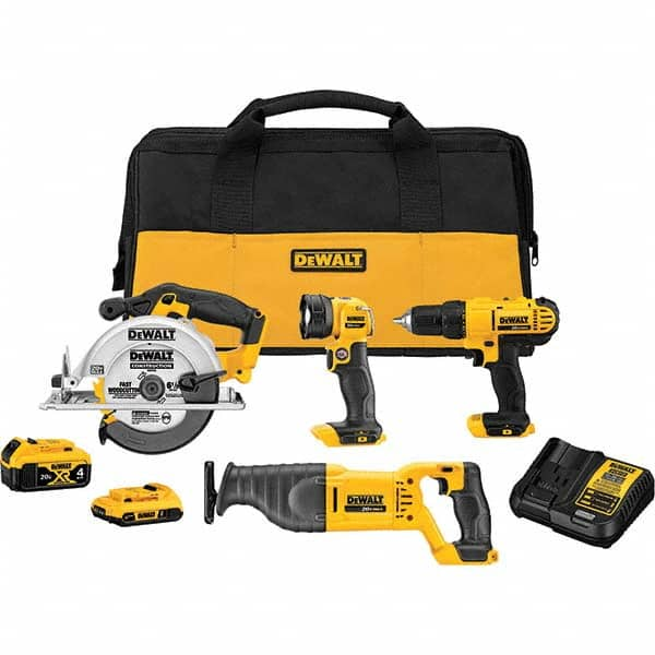 20.00 Volt Cordless Tool Combination Kit MPN:DCK445D1M1