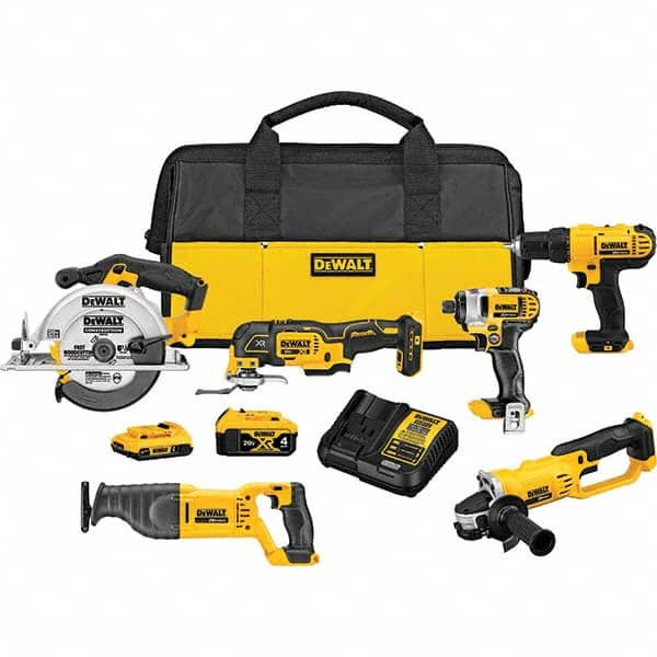 20.00 Volt Cordless Tool Combination Kit MPN:DCK661D1M1