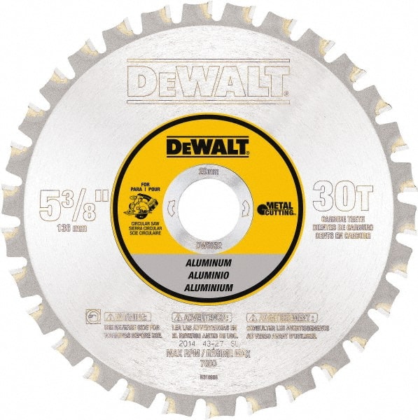 Wet & Dry Cut Saw Blade: 5-3/8