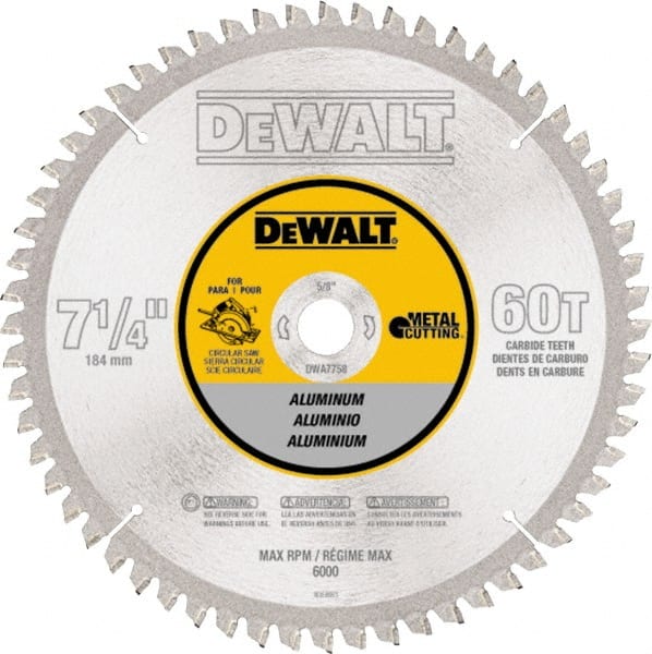 Wet & Dry Cut Saw Blade: 7-1/4