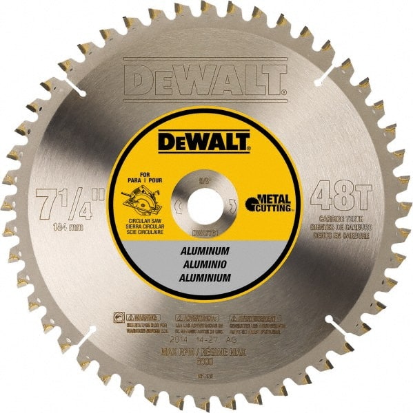 Wet & Dry Cut Saw Blade: 7-1/4