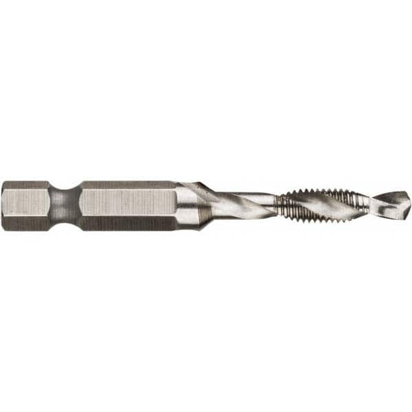 Combination Drill Tap: #12-24, 2B, 3 Flutes, High Speed Steel MPN:DWADT1224