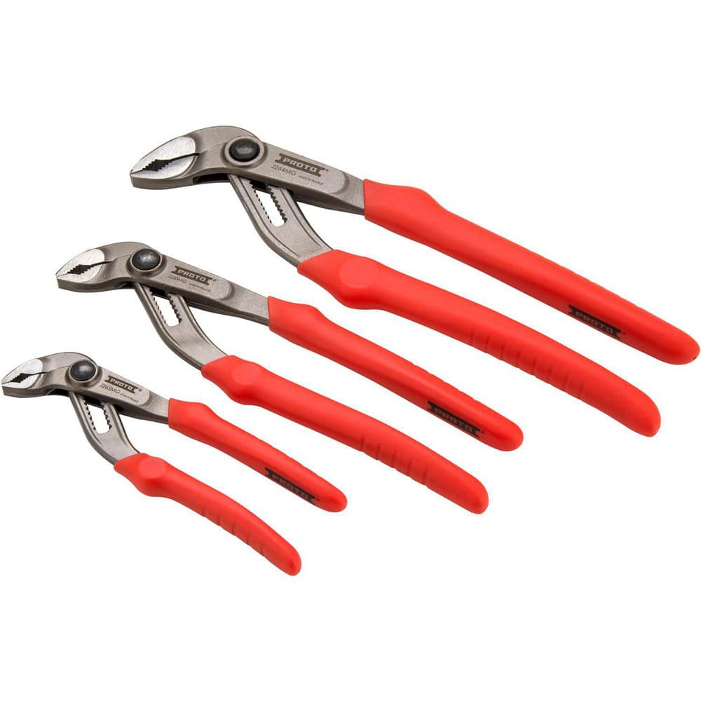 Plier Sets, Plier Type Included: Compound Pliers , Overall Length: 11 in , Handle Material: Bi-Material , Includes: (3) Compound Pliers , Insulated: Yes  MPN:DWHT70485