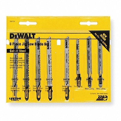 Jigsaw Blade Set T-Shank 3 4 in L MPN:DW3791