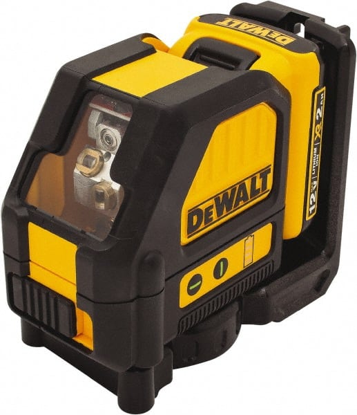 Self Leveling Cross Line Laser Level: 2 Beams, Green Beam MPN:DW088LG