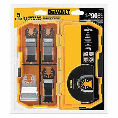 Osc Blade Set Steel 5 PC MPN:DWA4216