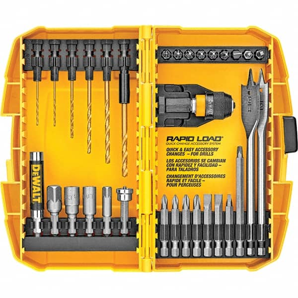 Power Screwdriver Bit Set Screwdriver Bit Set: 32 Pc, #1#2, 1/4