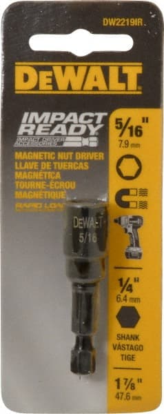 Power Screwdriver Bit: Magnetic Nutsetter Bit, 5/16