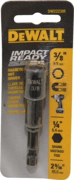 Power Screwdriver Bit: Magnetic Nutsetter Bit, 3/8