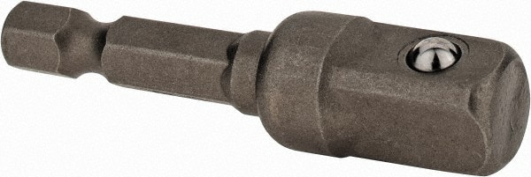 Power Screwdriver Bit: Hex to Square Adapter Bit MPN:DW2542