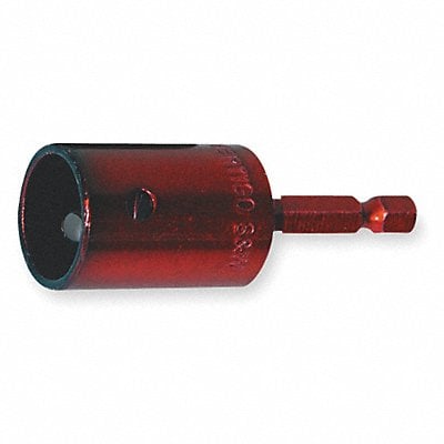 Wood Nut Driver Socket Steel Red MPN:PFM2201150