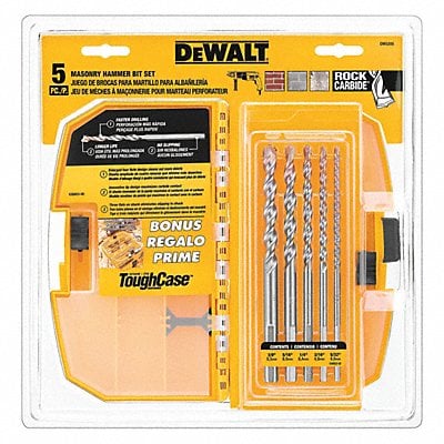 Example of GoVets Rotary Hammer Masonry and Concrete Drill Bit Sets category