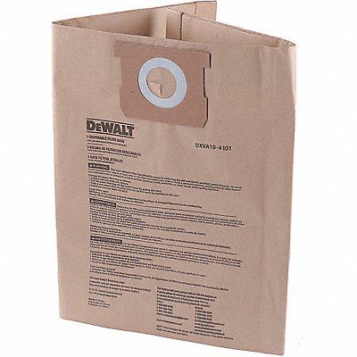 Dust Bag for 6-16gal. Wet/Dry Vac PK3 MPN:DXVA19-4101