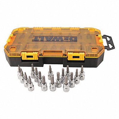 Tough Box 3/8 Drive Bit Socket Set MPN:DWMT73806