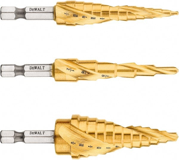 Step Drill Bit: 1/4