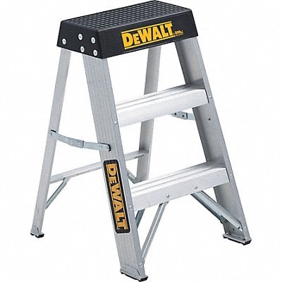 Step Stool 26-5/8 In H 300 lb Aluminum MPN:DXL2010-02