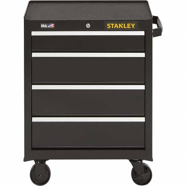 Steel Tool Roller Cabinet: 4 Drawers MPN:STST22744BK