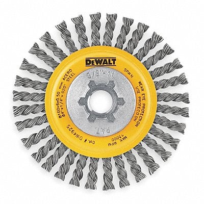 Wire Wheel Brush Threaded Arbor 0.02 MPN:DW4925