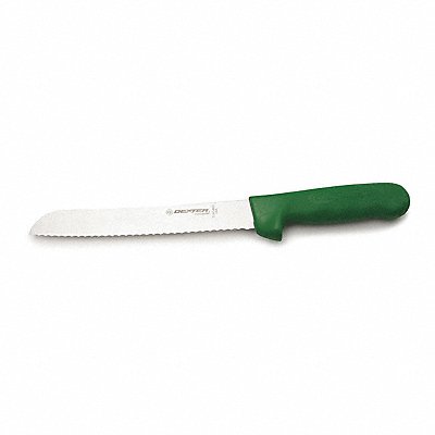 J5893 Bread Knife 8 L SS Blade Green MPN:13313G