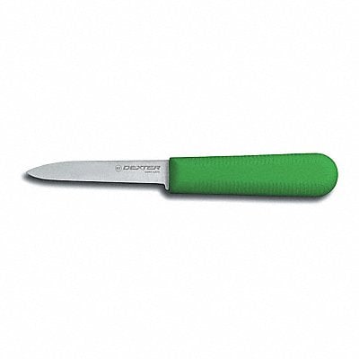 J5895 Paring Knife 3-1/4 L SS Blade Green MPN:15303G