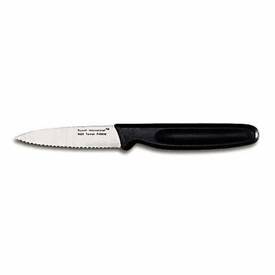 Paring Knife 3 1/4 In Scalloped Black MPN:31437